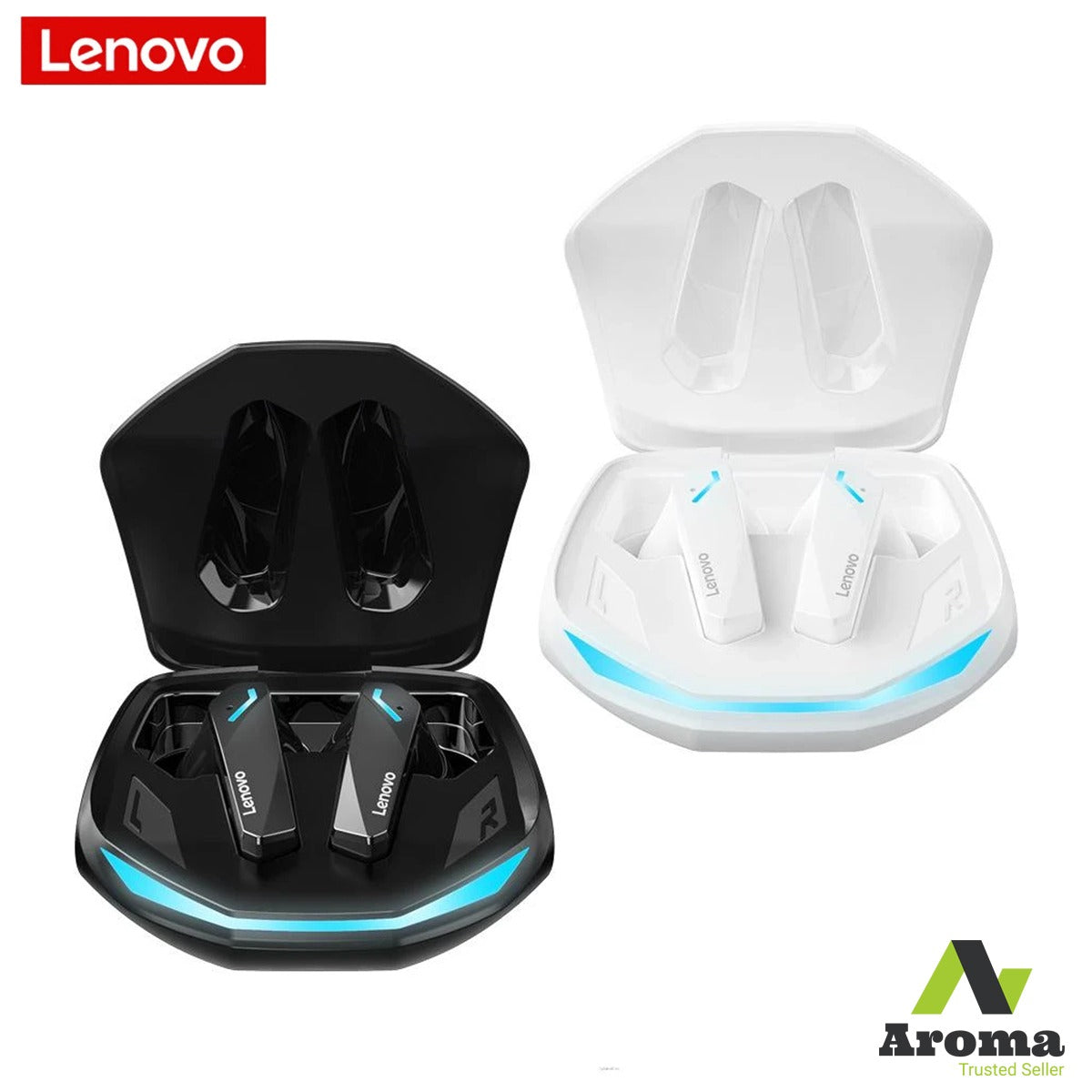 Lenovo Original GM 2 Pro 5.3 Earphone Bluetooth Wireless Earbuds Low Latency Headphones HD Call Dual Mode Gaming Headset With Mic.