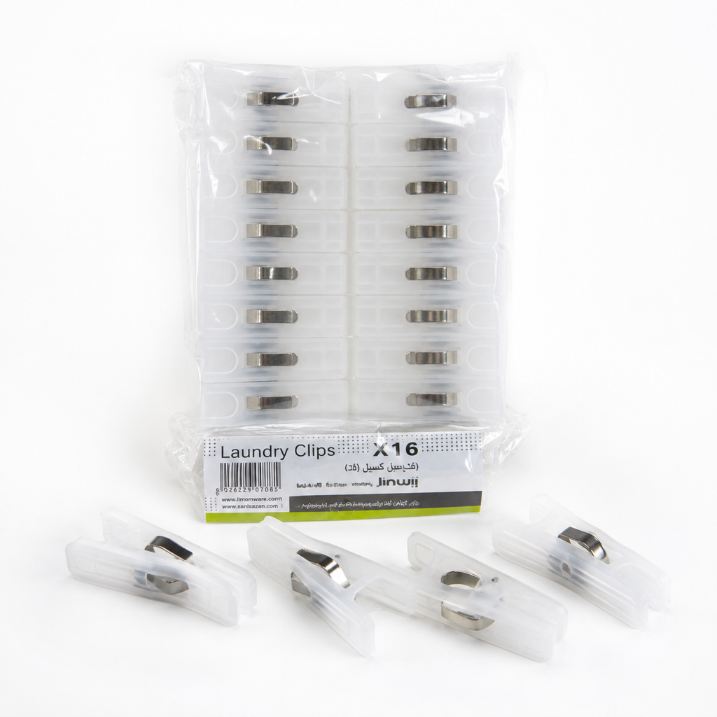 16Pcs Wind-Proof Laundry Clips Set (1466) by Limon