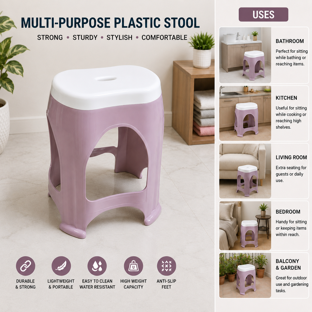 MaxLoad Multi-Use Stool (282) by Limon
