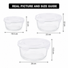 Round Glass Container with Airtight Lid by Limon