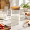 1000ml Borosilicate Glass Measuring Cup with Scale Markings