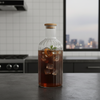 1.4 Liter Glass Carafe with Wooden Lid (2355) by Limon