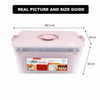 Storage Box with Lid and Basket (35061) by Ziba