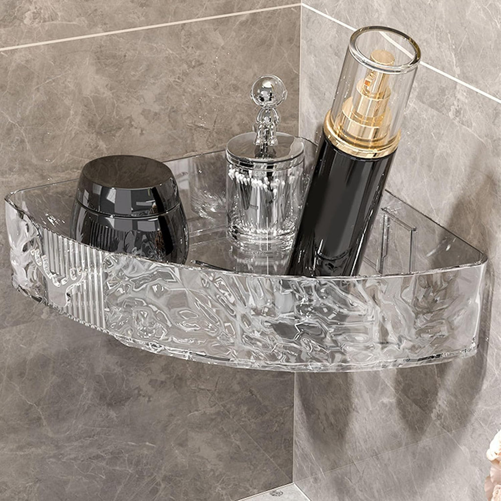EdgePure Wall Mounted Acrylic Corner Shelf