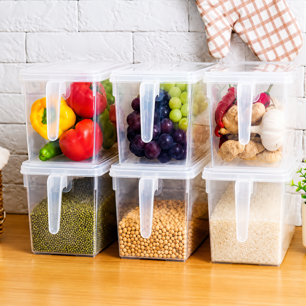 Fridge & Pantry Storage Box with Handle (37085) by Ziba