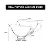2-Pcs Sauce Dipping & Serving Glass Bowls (2356) by Limon
