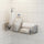 Rectangle Wall-Mounted Tinted Acrylic Shelf