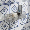 Rectangle Wall-Mounted Tinted Acrylic Shelf
