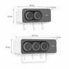 Ecoco Wall-Mounted Bathroom Organizer