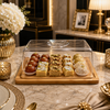 Luxe Cake Server with Acrylic Cover