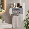 Ecoco Wall-Mounted Bathroom Organizer