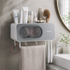 Ecoco Wall-Mounted Bathroom Organizer