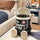 Creative Cartoon Space Astronaut Trash Can with Lid