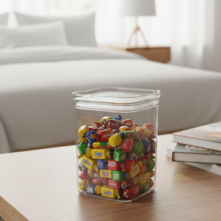 RoyalVault Stackable Airtight Storage Jar by Limon