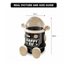 Creative Cartoon Space Astronaut Trash Can with Lid