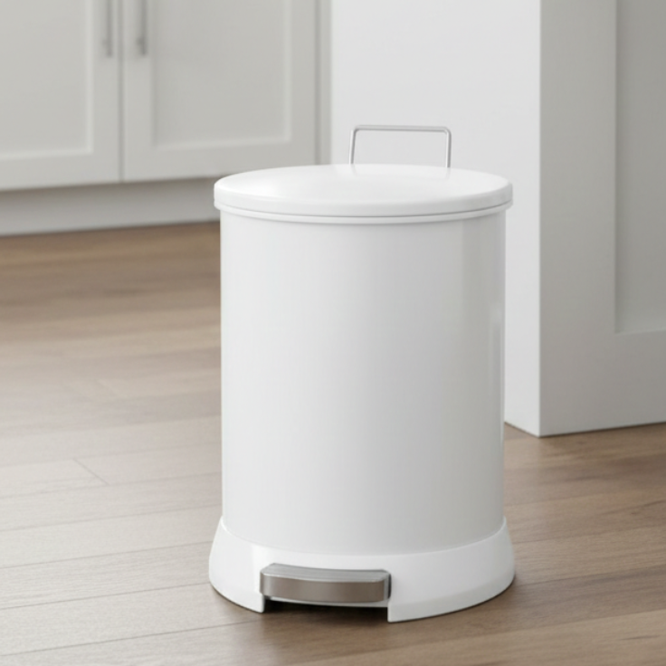 SleekRound Pedal Dustbin with Removable Inner by Limon