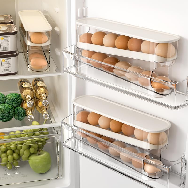 Automatic Rolling Egg Storage Box