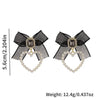 Heart & Bow Pearl Earrings