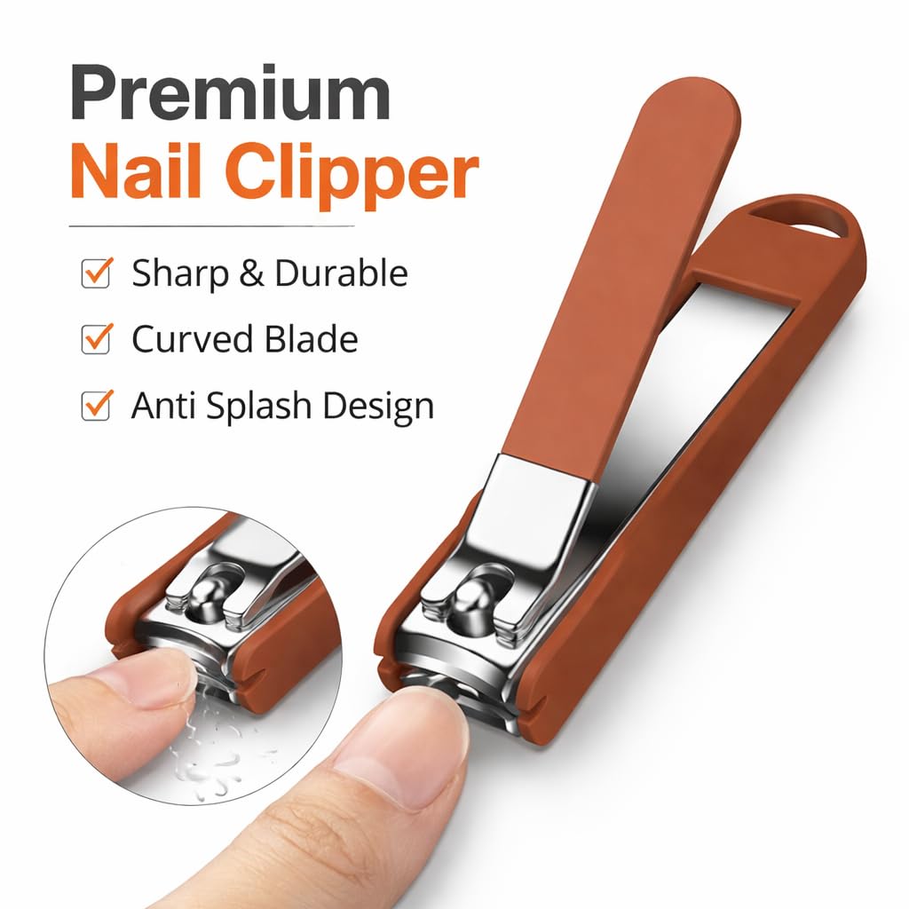 Manicure 8-in-1 Nails Care Set with Carry Handle