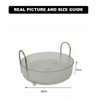 Rotating Organizer with Sleek Silver Handles
