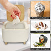 Mini Desktop Trash Can with Push Lid