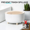 Mini Desktop Trash Can with Push Lid
