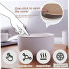 Mini Desktop Trash Can with Push Lid