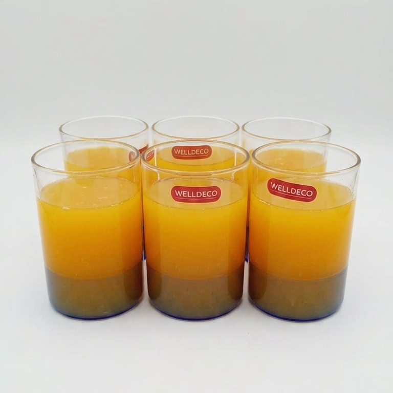 6-Pcs TwinTone Glass Set (1167)