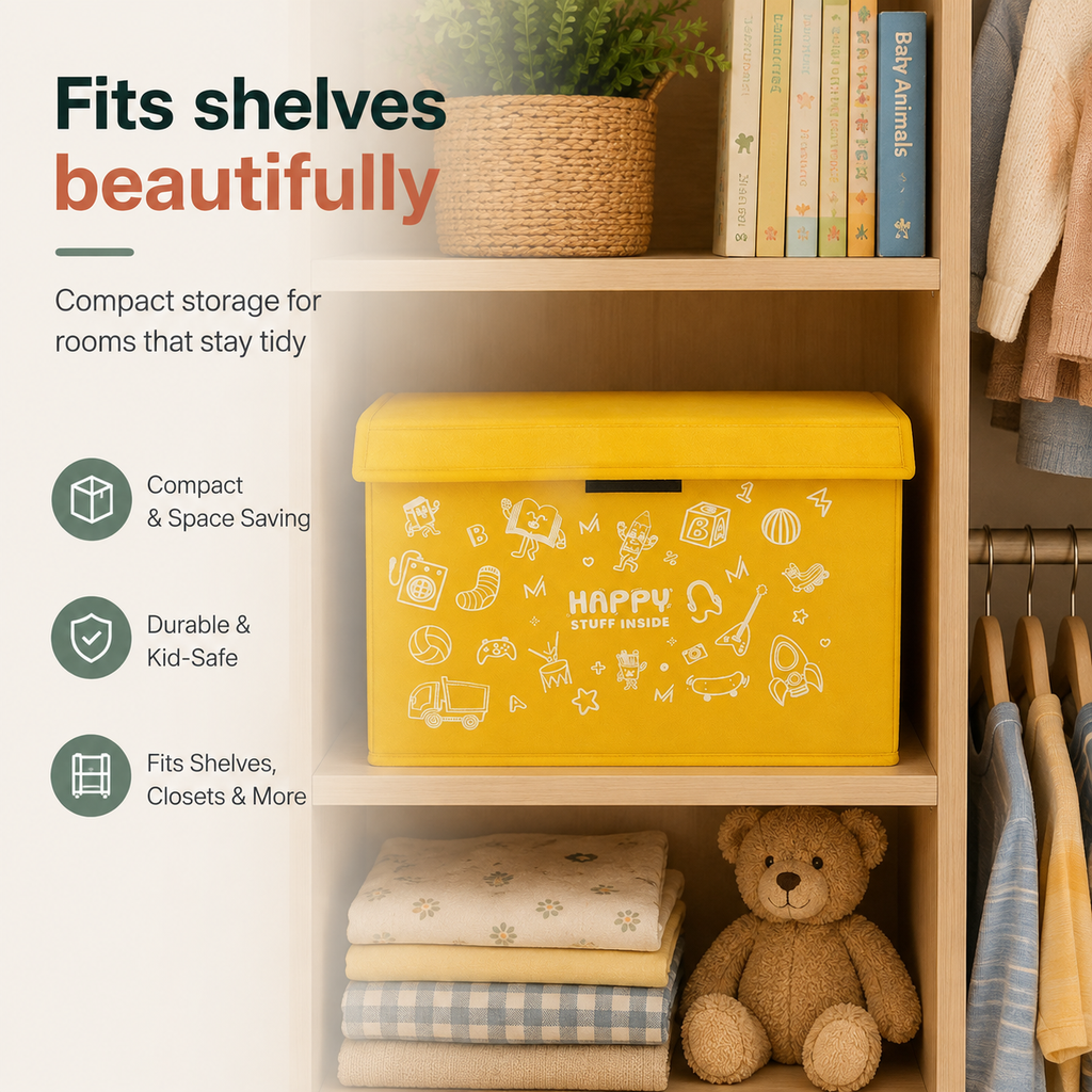 Happy Stuff Kids Storage Box by Matrix