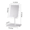 Chargeable Vanity Mirror with 3-Color Modes