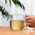 4-Pcs Glass Mugs with Colorful Handles (1149)