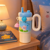 2-Way Sip & Straw 850ml 316 Stainless Steel Kids Bottle