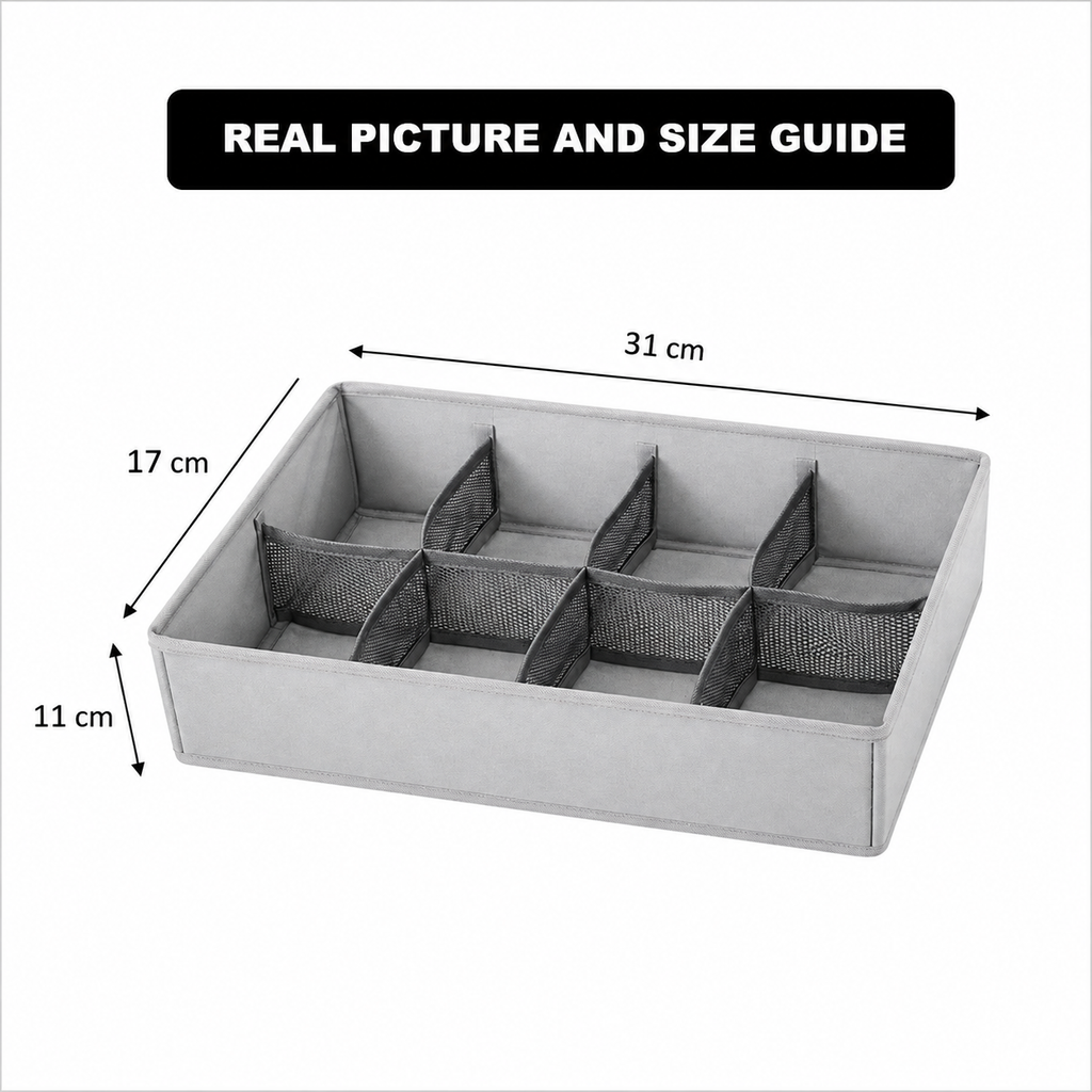 8-Grid Drawer & Accessories Organizer by Matrix