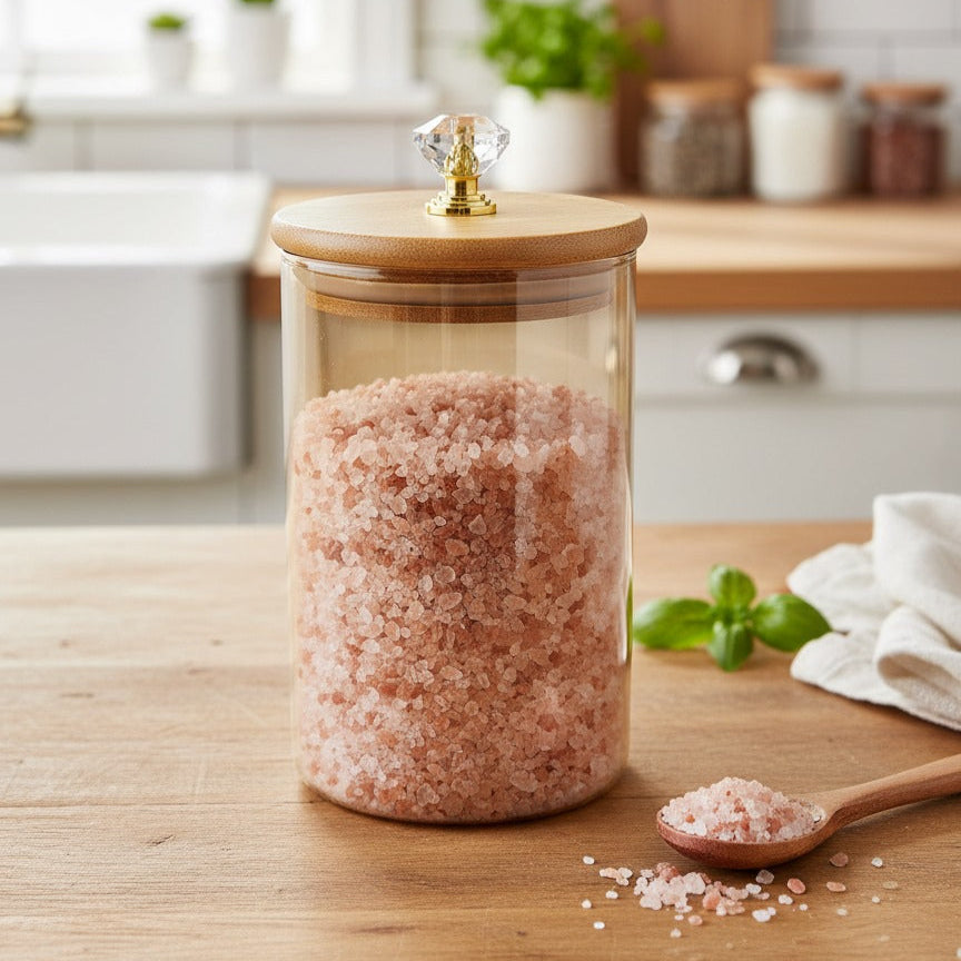 360° Rotating 2-Tier BambooLuxe Spice Tower (1108)