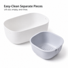 Two-in-One Snack & Waste Bowl