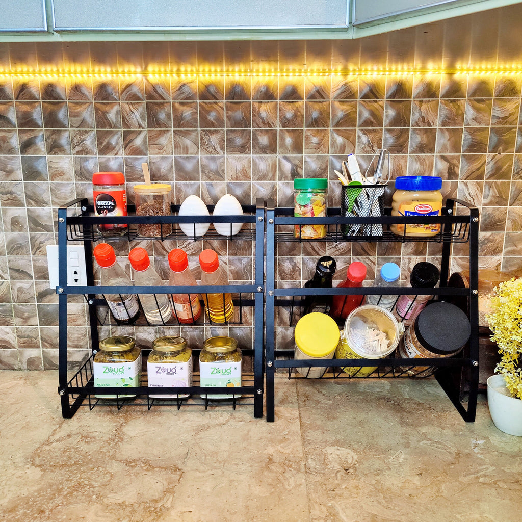3-Tier Kitchen Storage Rack