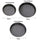 3 Pcs Pizza Pan Set