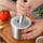 304 Stainless Steel Mortar & Pestle with Splash-Control Lid