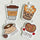 Coffee-Themed Decorative Hand Towel