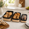 3-Pcs Rectangular Storage Basket Set