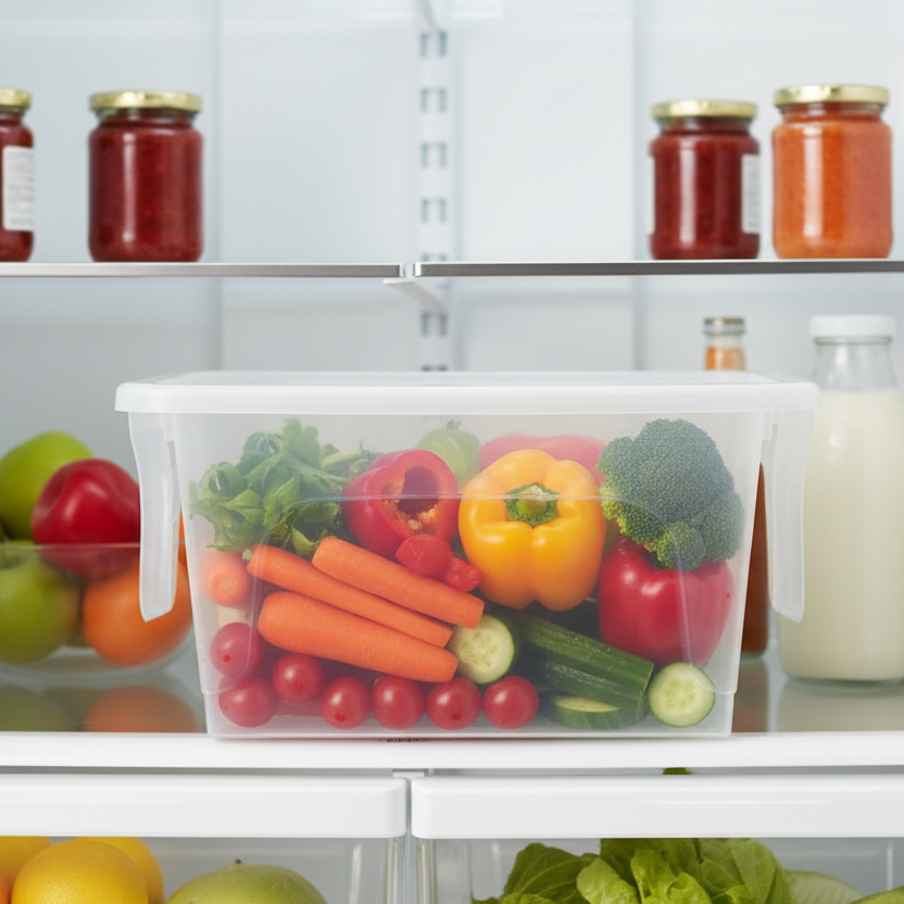 Fridge & Pantry Storage Box with Handle (37085) by Ziba