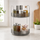 360° Rotating 2-Tier Storage Organiser with Carry Handles