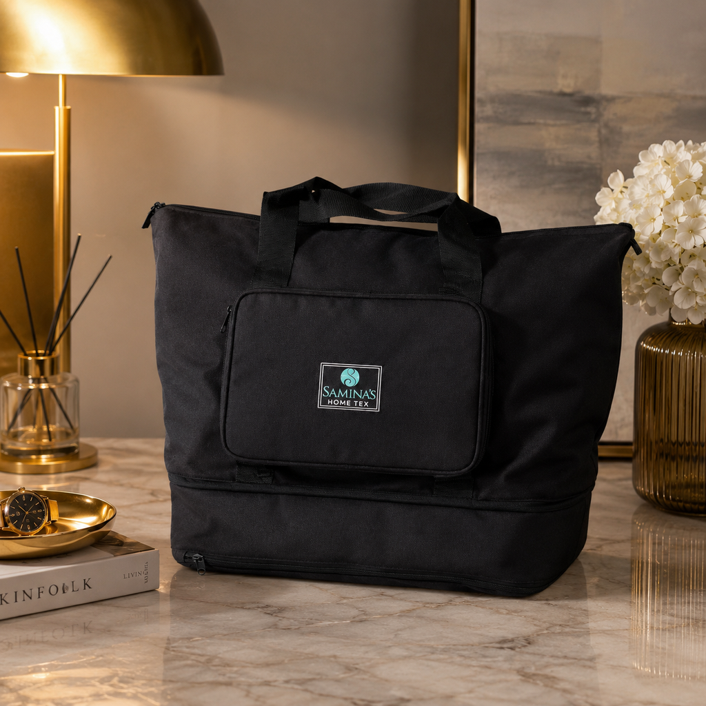 Expandable Multi-Pocket Utility Tote