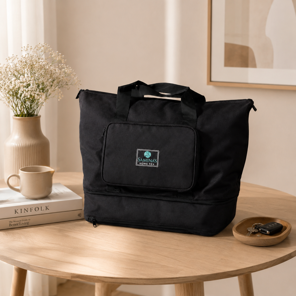 Expandable Multi-Pocket Utility Tote