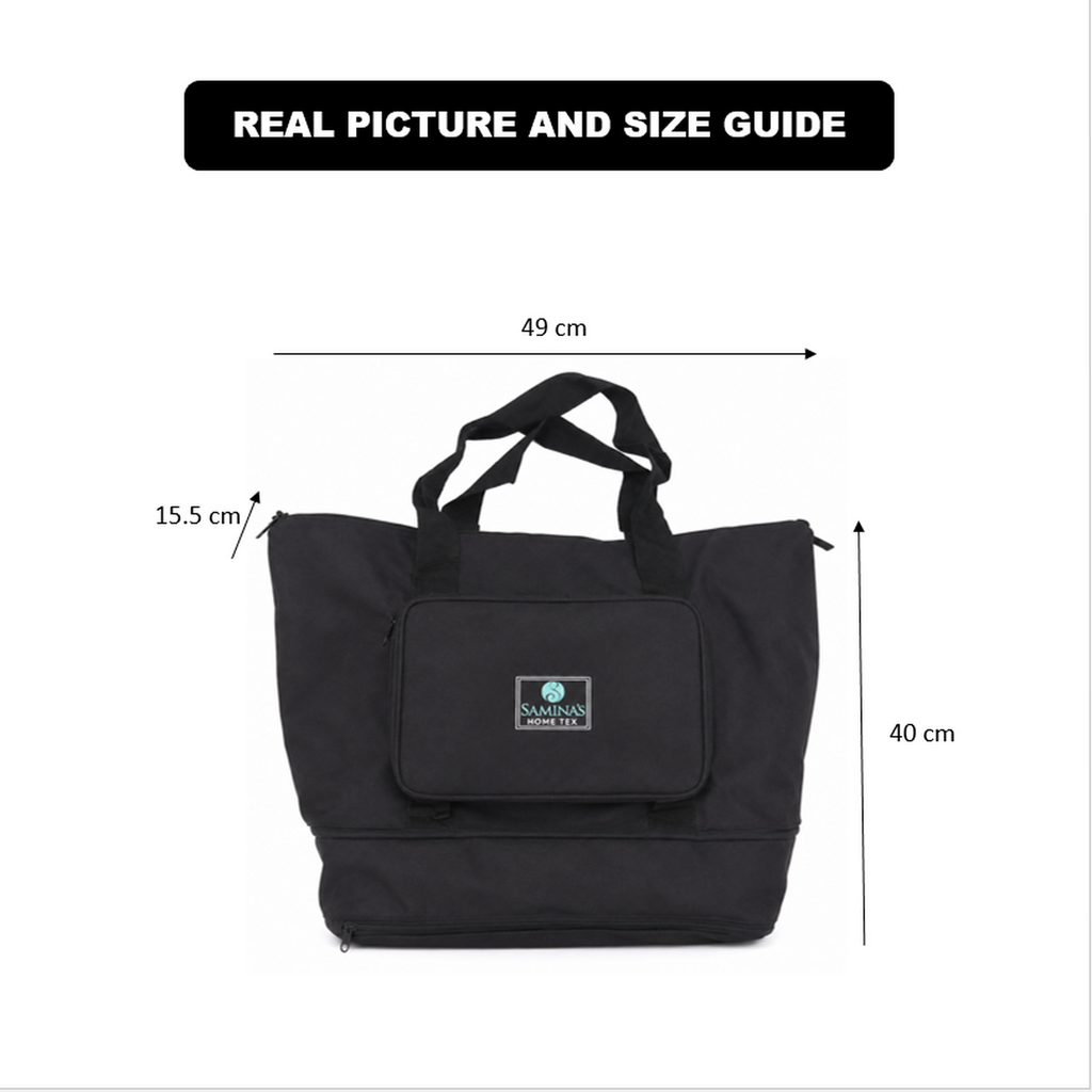 Expandable Multi-Pocket Utility Tote