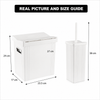 2-Pcs Dustbin with Brush (1732) by Limon