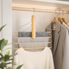 4-Tier Clothes Hanger for Compact Storage