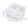 4 in 1 Vegetable & Fruit Storage Box With Lid