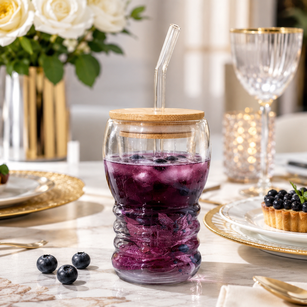 Florivia Bamboo Lid Tumbler