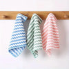 Microfiber Cleaning Clothes - Colourful Stripes (Pack of 3)